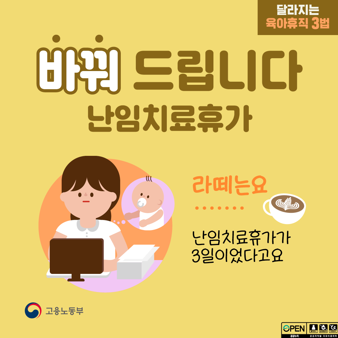 2025년부터 달라지는 난임치료휴가! 어떤 부분이 달라졌을까요?
