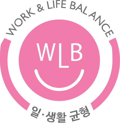 WLB 로고 분홍